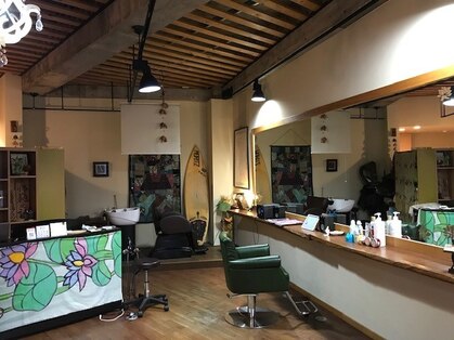 ヘアリゾート花花の写真