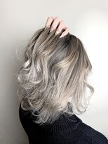 ヘアサロンエム 大宮東口(HAIR SALON M) 外ハネボブ/アッシュブラウン/ネオウルフ/デザインカラー