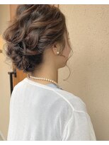 フィオーレ ヘアデザイン(FIORE hair design)&nbsp;シニヨンスタイル