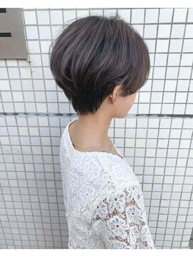 ヘアーデザイン ルシア(Hair Design Lucia) ハンサムショート×グレージュグラデーション