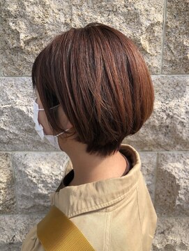 ディーボーイ 健軍店(D-BOY) 春オレンジボブ