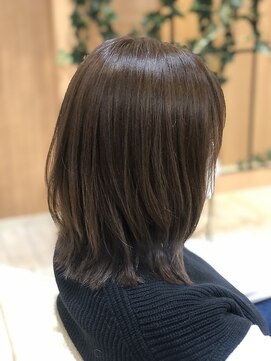 アドラーブル 長岡リバーサイド千秋店(adorable) 30代40代★スタイリング簡単♪無造作カール×フェミニンシボブ