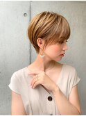 【石田勇士郎】インナーカラー髪質改善厚めバングスリークボブ
