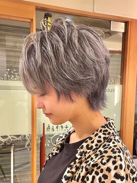 ヨハ ヘア パートナー(YOHA hair PARTNER) ◎パールグレージュ◎ショートウルフ @shoki_yoha