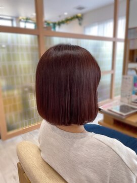 アドラーブル 長岡リップス旭岡店(adorable) 艶髪 まるっとボブ【ラベンダーピンク】10代20代30代