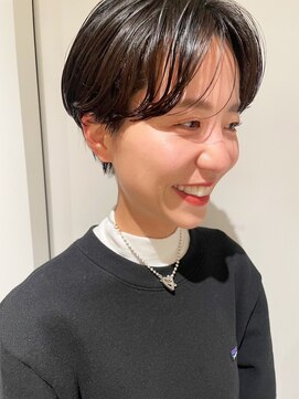 ガリカ 博多(Gallica) 【石河安奈】大人かわいいハンサムショート/黒髪ショート<博多>