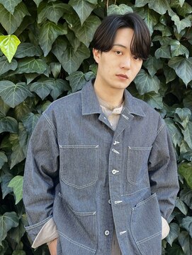 ノラ ヘアーサロン(NORA HAIR SALON) サイドパートスタイル