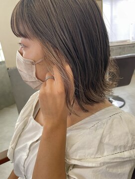 ジョゼ(josee) グレージュ×ベージュ×イヤリングカラー