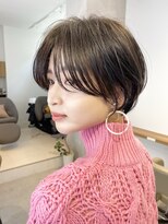 サークル(circle) 小顔補正立体カットショートボブショコラアッシュ20代30代40代