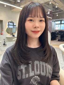 グロー 大宮(GLROW) 顔周り　ザクザクレイヤー　韓国　haruhi【大宮】