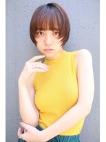 ブゾン(buZon)&nbsp;【buZon ブゾン】マッシュショート×ショコラブラウン