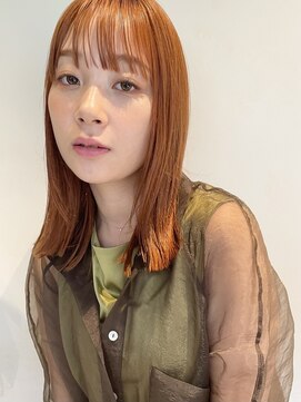 イオエ 元町(ioe) イメチェン/フルバング/似合わせカット/レッドブラウン/髪質改善