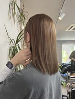 ヴィフ 大船(VIF)&nbsp;ウルフ/マチルダボブ/ピンクベージュ/インナーグレージュ/