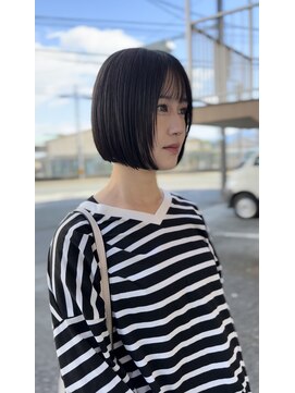 サンド 鹿児島中央(sand) ボブ/黒髪/グレー/韓国ボブ/髪質改善[鹿児島中央駅]