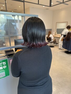 バサ 鷺ノ宮店(BASSA) 【スタイル】エンドカラー×ボルドー