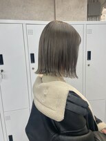 リミットバイアフィナー 大宮店(limit by Afinar) 外ハネボブ切りっぱなしボブぱっつとボブダブルカラー