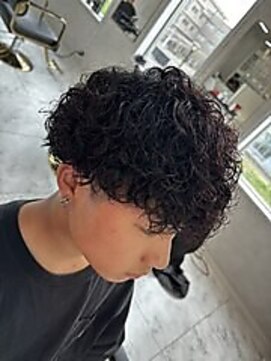 ブルーオーシャン 大牟田店(BlueOcean) 黒髪暗髪プードルパーマ