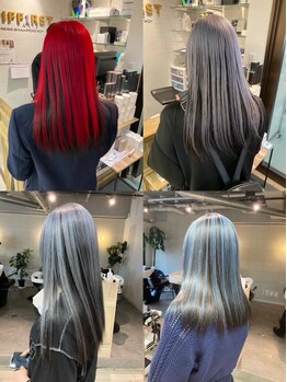 コワファースト長崎シャンプーボーイ 2nd(COIFF1RST 長崎 SHAMPOO BOY)の写真/【トレンド×自分】上質&大人可愛いハイトーンカラーで、透明感あるトレンドヘアは《コワファースト》で♪