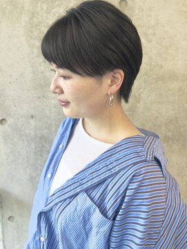 モリオ(morio) 大人マッシュショート刈り上げショート前髪あり20代30代40代