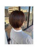 stylist白濱／丸みショートボブ
