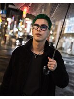 リアライズ(REALIZE) [men's]緑ボウズ/グリーンカラー/男の色気