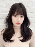 韓国ヘア/韓国スタイル/縮毛矯正/髪質改善/レイヤーカット