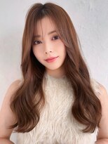 《Agu hair》くびれライトベージュ×numberA.ケアオイルスリーク