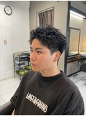 スパイキーショート　ザクザクショート　海老名カット　眉毛