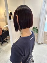 シダ(sida)&nbsp;王道「切りっぱなしボブ」