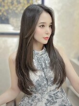 骨格に合わせた【ワンホンレイヤーカット】新宿/レイヤーカット/韓国ヘア／小顔カット/似合わせカット