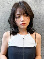 エインアンリー 明治神宮前(AIN.ANLY.)&nbsp;☆暗めカラーグランマッシュデザインカラーフェイスフレーミング