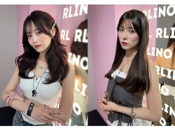 RLINO ボブ/ブリーチ/髪質改善/ダブルカラー