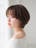 アーク(Ark)&nbsp;ショートボブかわいい★30代40代50代前髪あり　お手入れ楽楽