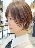 似合わせカット30代40代50代ショートボブくびれレイヤーカット