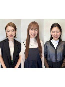 女性目線の丁寧なカウンセリングで、 “似合う綺麗”を一緒に見つけるサロン。