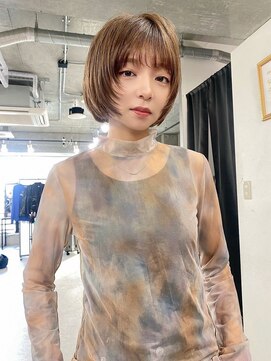 ワンズ ナゴヤ ヴィラ 名古屋栄(ONE's NAGOYA VILA) 黒髪クラゲヘアー/オリーブグレー/小顔ココアベージュ