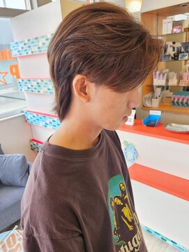 リップソウル(RIP SOUL) 《RIP SOUL》ブリーチなしベージュセンターパート