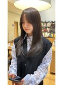 【松尾が作る】【福岡春日】【レイヤー】グレージュカラー