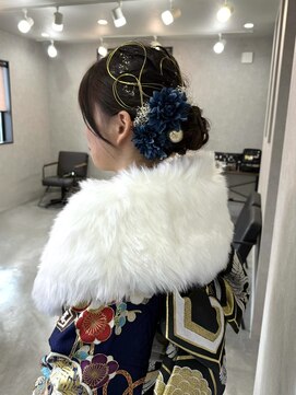 ブローフィー(Blowfy) 【 Blowfy 】成人式 ヘアアレンジ ヘアセット