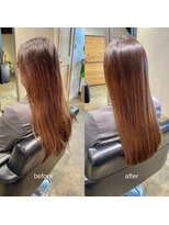 ヘアサロン ピース(hair salon PIECE)&nbsp;プレミアム美髪ストレート縮毛矯正 艶髪ロング