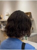 ゆるふわボブパーマ