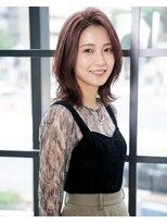ハーツオオサカ(HE:ARTS OSAKA)&nbsp;センターパートの大人韓国ミディ