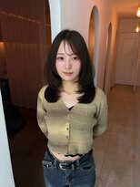 カシェ マエノヘタ(Cashe'e MAENOHETA) 流行りのミディアムハッシュカット