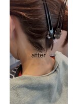 ヘアーイーダッシュ(HAIR E') 月1のお手入れに!お化粧ノリアップ