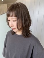 ルトワフクロマチ(Lutowa Fukuromachi)&nbsp;ブラウンウルフ×ワイドバング×外ハネ/袋町/本通