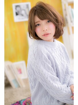 ミック 日暮里店(miq) 今旬スタイル！モテ顔ロブ