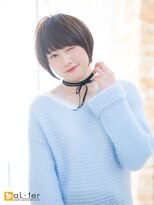 アルターリアン(aL ter LieN)&nbsp;【aL-ter LieN TAKU】小顔カット☆ストレートショートボブ　千葉