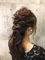 美容室 トゥッカ(tukka)&nbsp;ハーフアップ