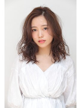 オーガニックエコ 川越(organic+eco) ミディアム×パーマ【川越/本川越/イルミナカラー/ヘッドスパ】