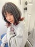 【MEGU指名】カットカラー＋部分ブリーチ　22000円→17600円　20％OFF